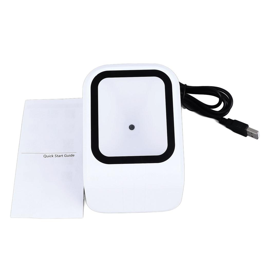 Payment Box Desktop Scanner Voice Broadcast QR Code Scanning Equipment for Supermarket Bookstore