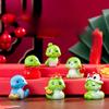 Micro Landscape New Year Lucky Snake Diy Decoration Blind Bag Accessories Desktop Car Carrying The Year of The Snake Resin Ornaments