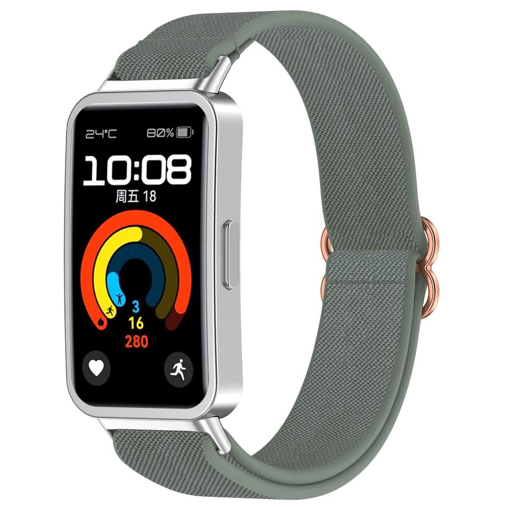 Nylonowy pleciony pasek Do Huawei band 10 9 8 NFC pasek Elastyczny pasek do zegarka Do Huawei band10 9 8 NFC akcesoria do osłony paska