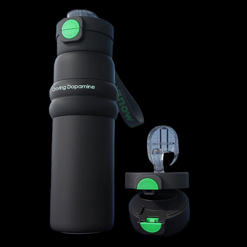 Vanow 650ml Portable Insulated Tumbler with Pop-up Lid