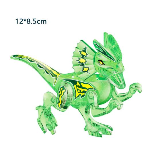 DIY 3D Dinosaur Model Crystal Puzzles Building Blocks Education Kids Toy Gift