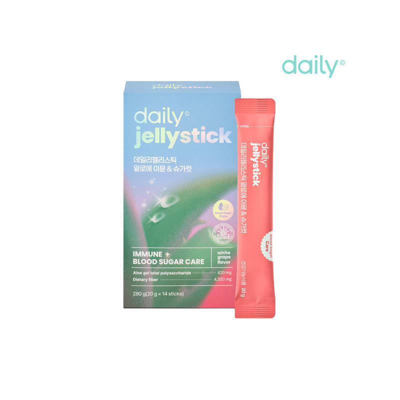 

Daily Jelly Stick Aloe Immune & Sugar Cut 1 Box (14 Packets)