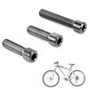 3 Pcs Titanium Alloy Steering Stem Handlebar Rear Dial Screws Bolts Set for Road Bicycle Accessories
