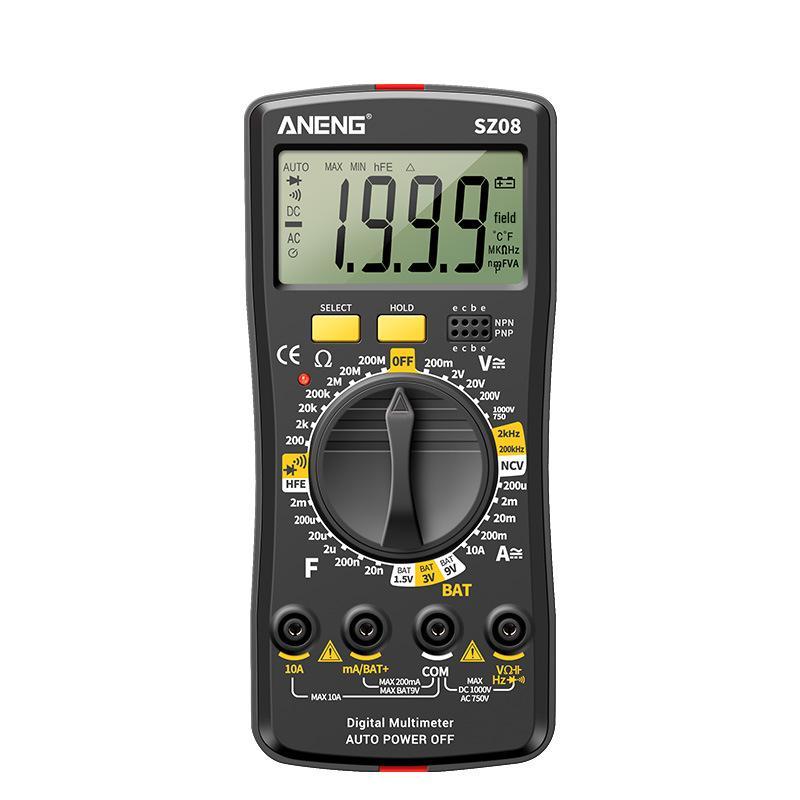 ANENG SZ08 Precision Digital Multimeter for Electrician Maintenance