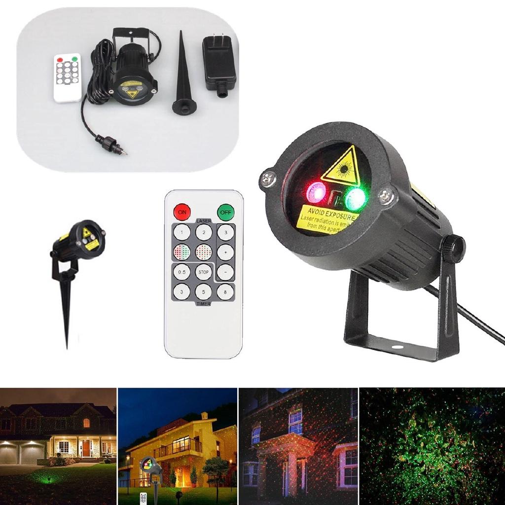 Outdoor Effect Garden Lawn Light Fairy Sky Star Laser Projector Waterproof Landscape Park Garden Christmas Decorative Lamp