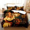 3PCS Zahide Printed Bedding Kit Quilt Cover + Two Pillowcases Comfort Bedroom Decor Fashion Zahide Pattern 3-in-1 Bedding Set