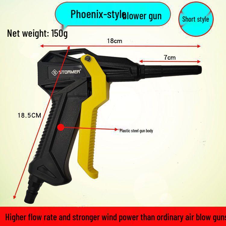 Hurricane High-Pressure Tornado Air Gun: Powerful, Durable, Water-Blowing Blow Gun