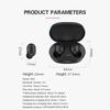 Intelligent noise reduction HIFI sound quality Bluetooth wireless stereo sports headphone microphone with charging case, suitable for smartphones