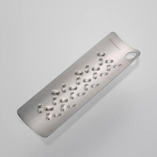 Tomita Tomita Style Grater 2, Made in Tsubame-Sanjo (Silver (tmo-002))