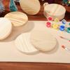 10PCS Wood Slices Unpainted Round Smooth DIY Crafts Building Hand Painting Ornaments Decorations Holiday Wedding Christmas