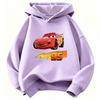 Cars Lightning McQueen Boys' Casual Cartoon Hoodie