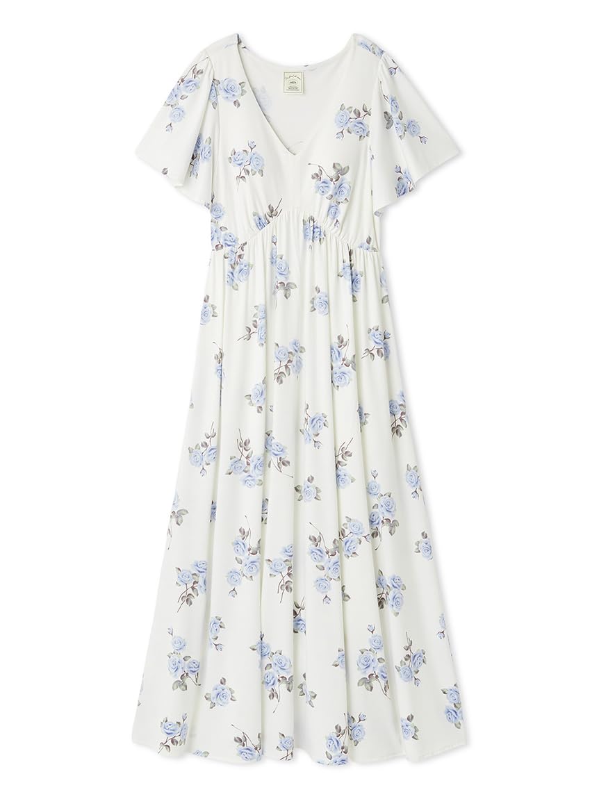 

Gelato Pique Floral Print Dress Blue Women s Cup-in (PWCO254265) - синий