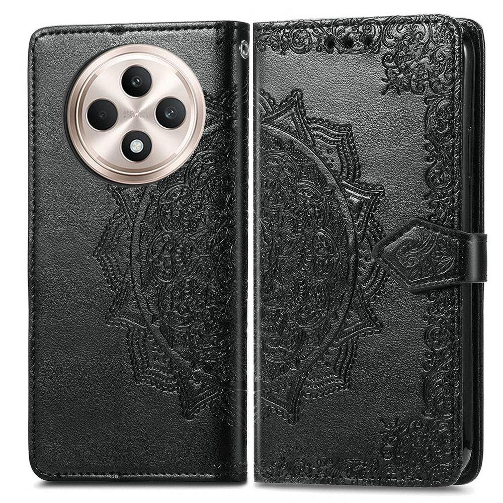 Reno13 FS Reno 12F 12FS 13 14 Pro 5G 4G Flip Case Leather Wallet 3D Mandala Card Funda for OPPO Reno 12 Case 14F 13FS 13F Cover