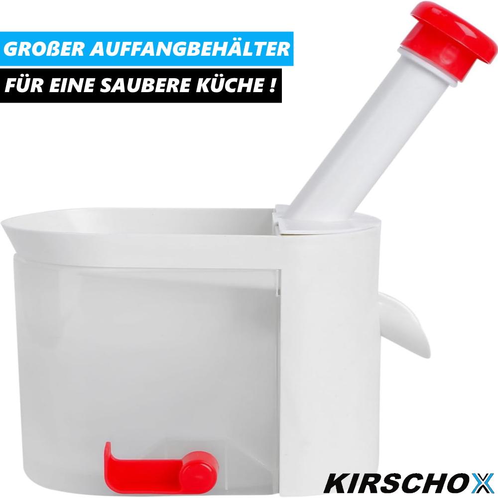 KIRSCHOX Kirschentkerner Kirschentsteiner Kirschkernentferner mit Kernkassette
