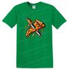 Pizza Slice W/ Sword Graphic Funny T Shirt Cool Foodie Tee Design Food Lover