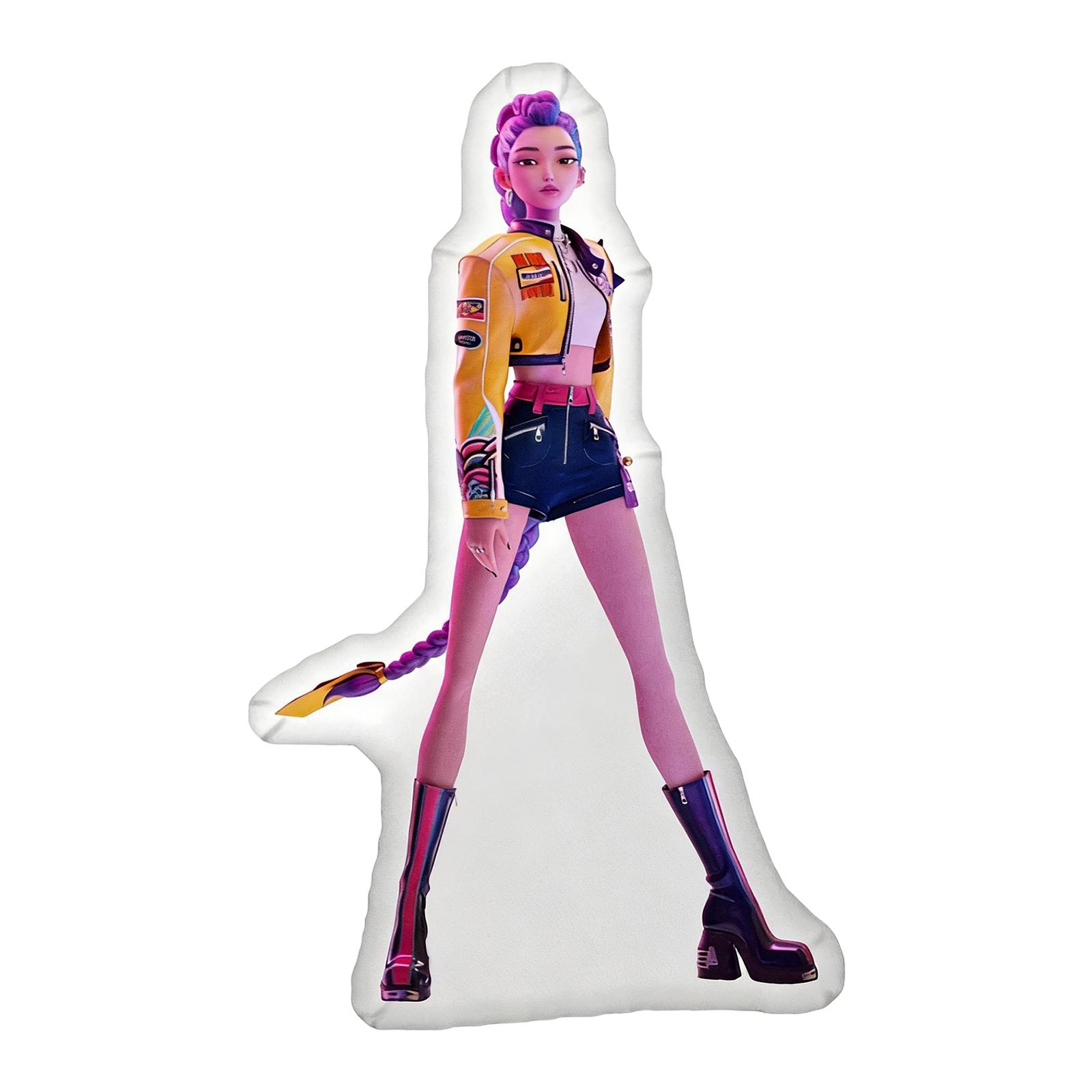 Cute Anime Character Pillow, A Comfortable And Attractive Cushion One Size