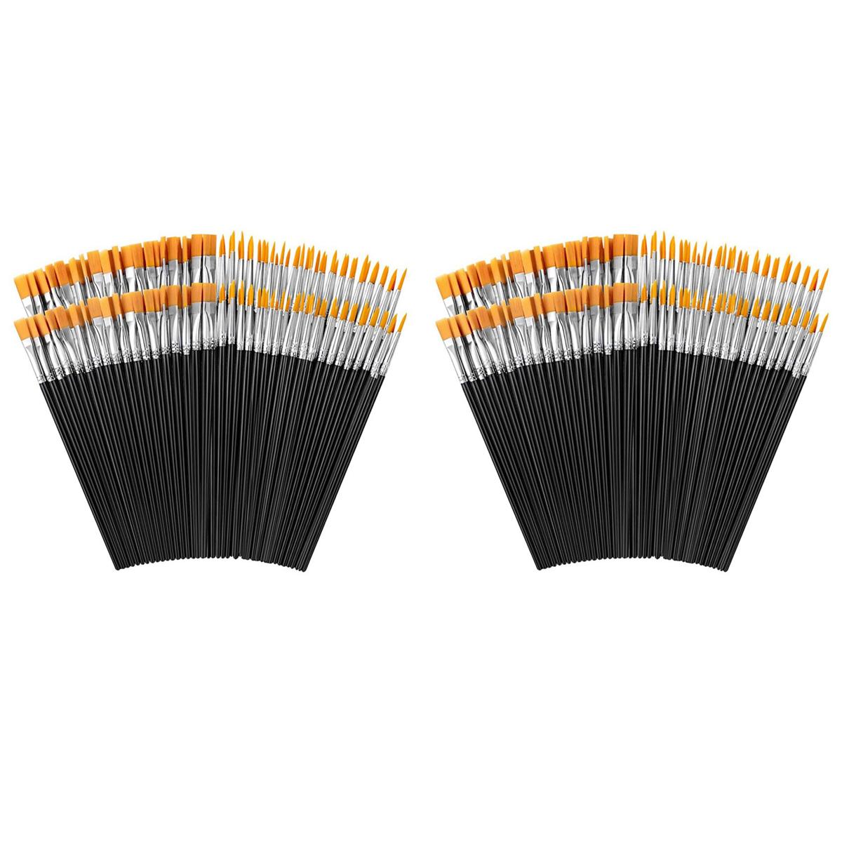 2025 New Paint Brushes,320Pcs Nylon Paint Brushes Acrylic Paint Brushes,Craft Acrylic Paint Brushes for Classroom Oil Watercolor