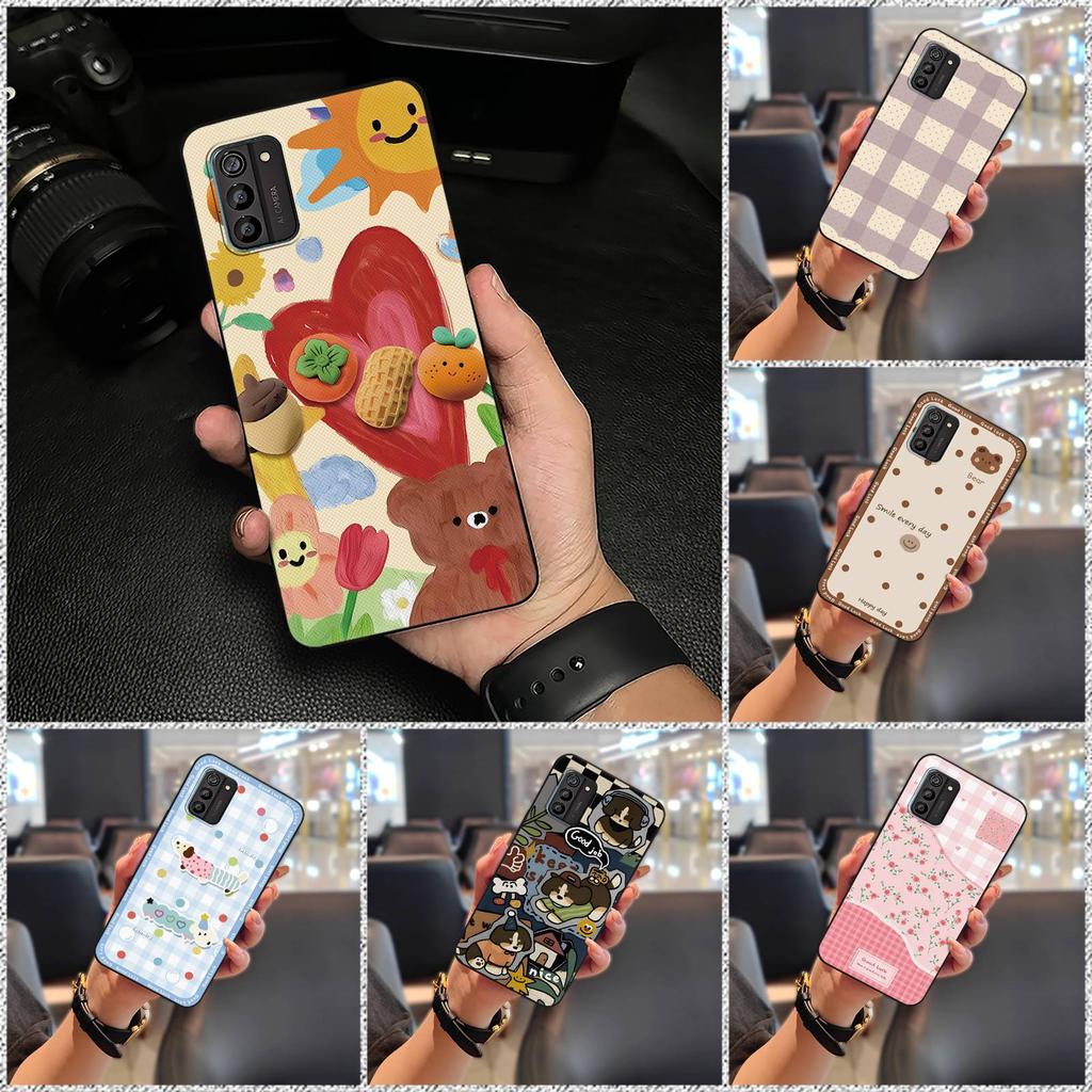Animals Cartoon Phone Case For Nokia G100 Waterproof Durable Shockproof Full wrap Soft case Phone Pouch Fashion Design