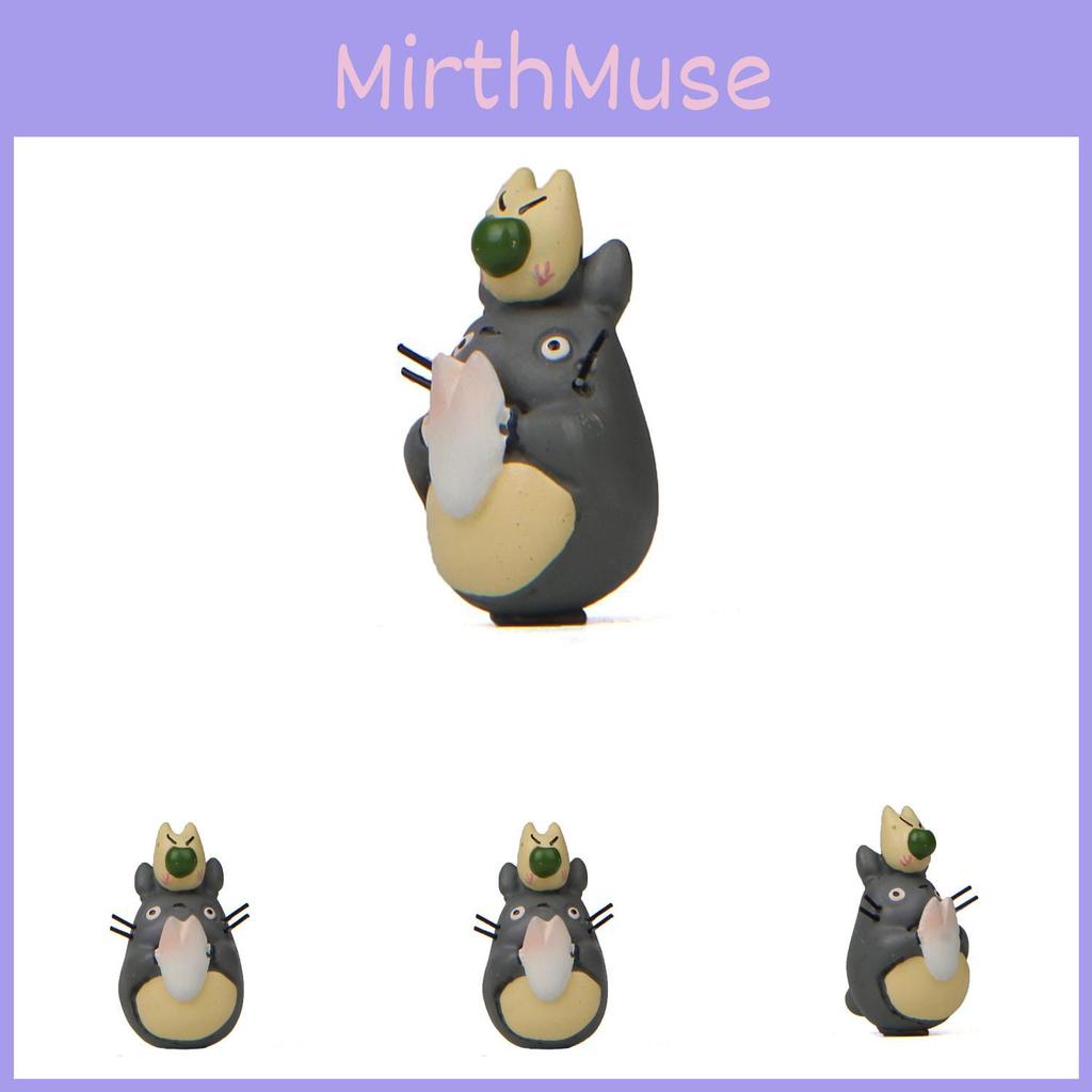 Cartoon My Neighbor Totoro Resin Miniature For Garden Decor And Gift Giving