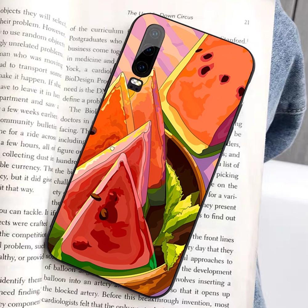 Fruit Watermelon Phone Case For Huawei Honor 10 Lite 9 20 7A 9X 30 50 60 70 Pro Plus Soft Silicone Cover