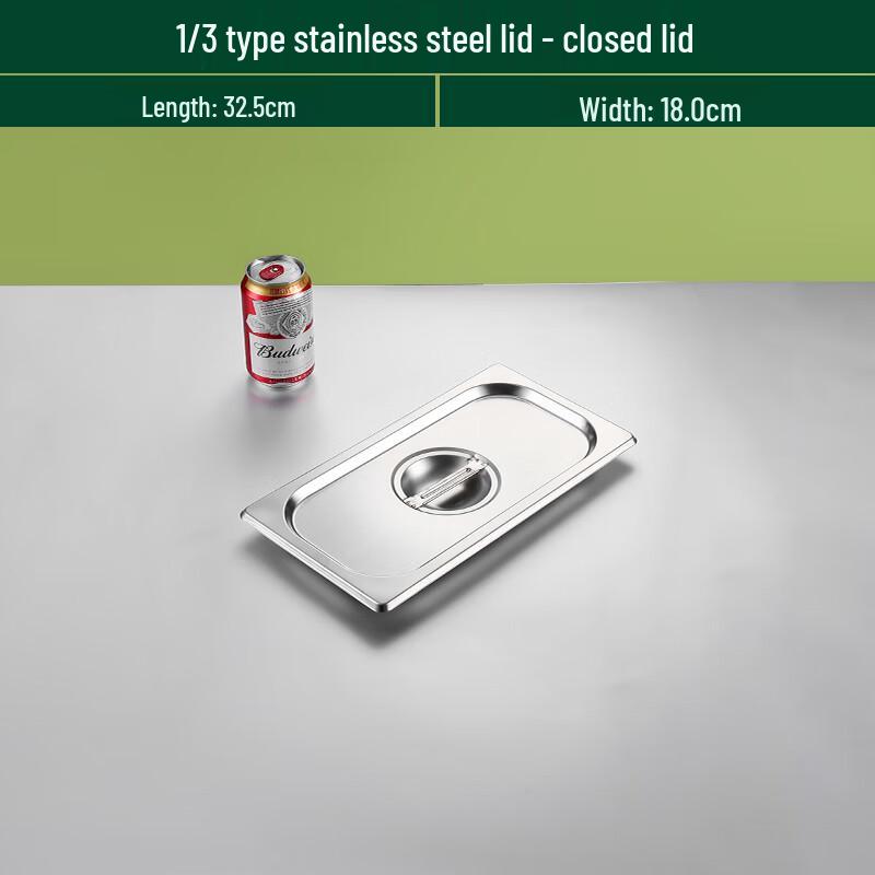 

Commercial Stainless Steel Rectangular Buffet Pan with Lid