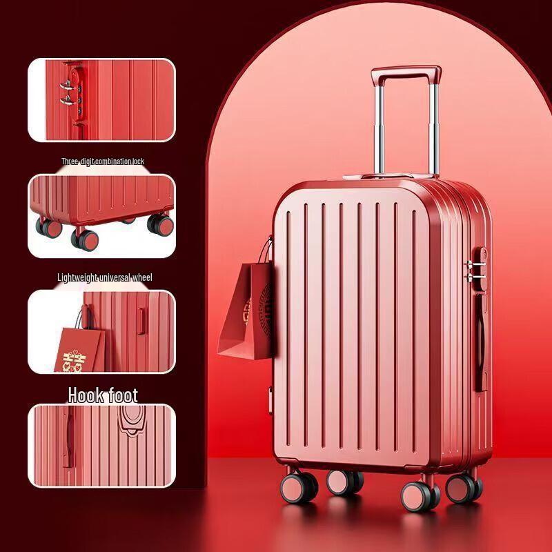 Lishen Travel Zipper Password Suitcase
