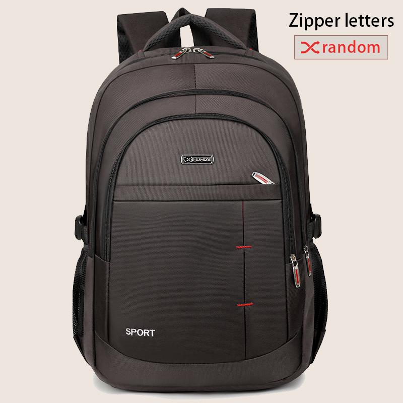 Large capacity laptop backpack - durable, waterproof, stylish unisex backpack with practical pockets - ideal for school and trav