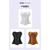 Corsetto modellante a zip in raso da donna per controllo pancia Shapewear snellente Top