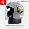 3C Certified AD Electric Motorcycle Helmet, All-Season Half Helmet for Men and Women, Winter-Proof for Scooter Commuting