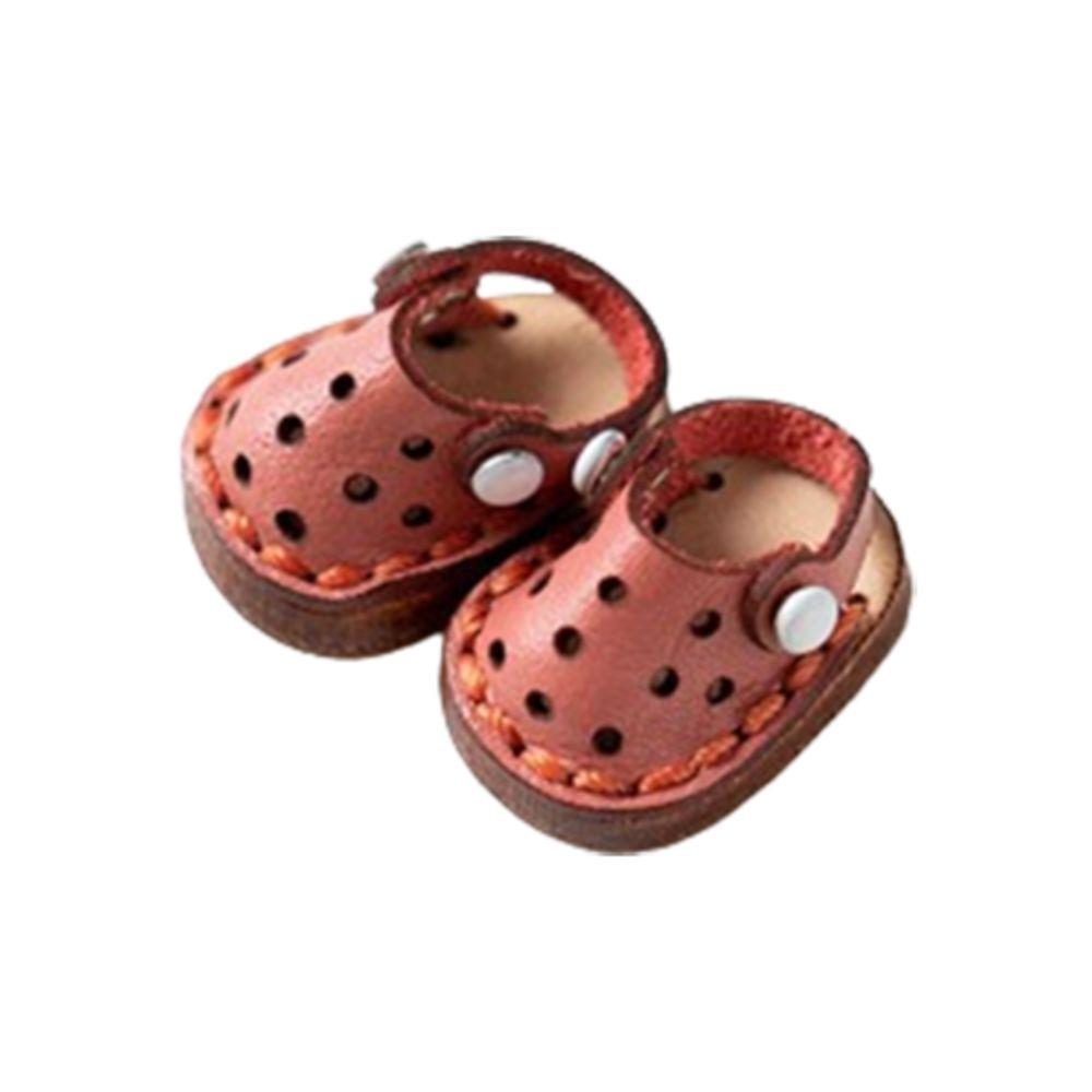 1Pair Dress Up Ob11 Handmade Shoes Sandal Sandals Holala Boots Casual Hole Doll Shoes  Girls