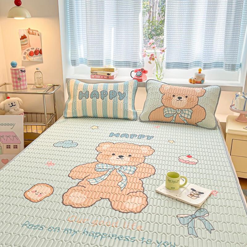 Yuanzu Ice Silk 3-Piece Cooling Mat Set