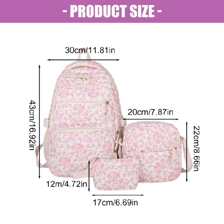 Mini Backpacks Purse for Women Teen Girls 3Pieces Set Fashion Backpacks,Casual Travel Bag Daypacks Rucksack School Bags