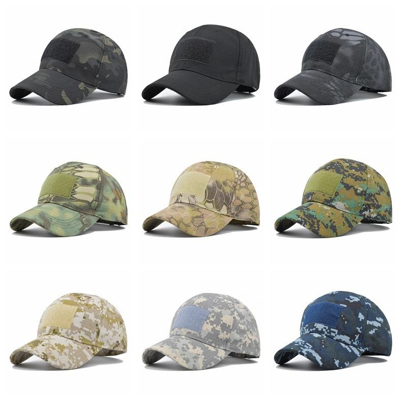 Fashion Camouflage Baseball Cap Men's and Women's Hat Outdoor Sports Sunshade Net Hat Curved Brim Hat Sunscreen Hat