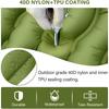Camping Sleeping Pad Ultralight Camping Mat with Pillow Built-in Foot Pump Inflatable Sleeping Pads Compact for Camping Hiking