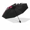 Enjoy Life, Cute Cartoon- Automatic Opening and Closing, 8-rib Structure Portable Umbrella, Suitable for Men and Women in All Seasons - Perf