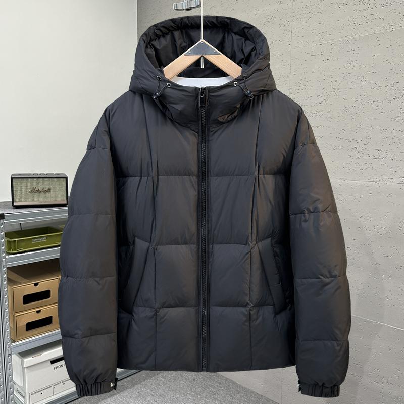 Plus Size 5XL-11XL Fashion Winter Men's Down Jackets Hooded Waterproof Casual Loose Thick Warm Oversize Outerwears Men Down Coat