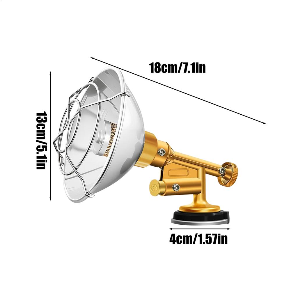 

Camping Heater Portable Stainless Steel Fireplace for Winter Outdoor Stove Hiking Gas Burner Heating Survival Equipment
