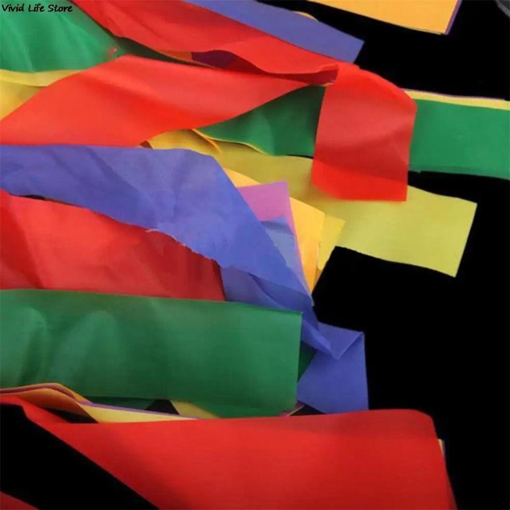 Barevná stuha Hračky Taneční Duhové Stuhy Umění Gymnastika Rainbow Streamer Interaktivní hry