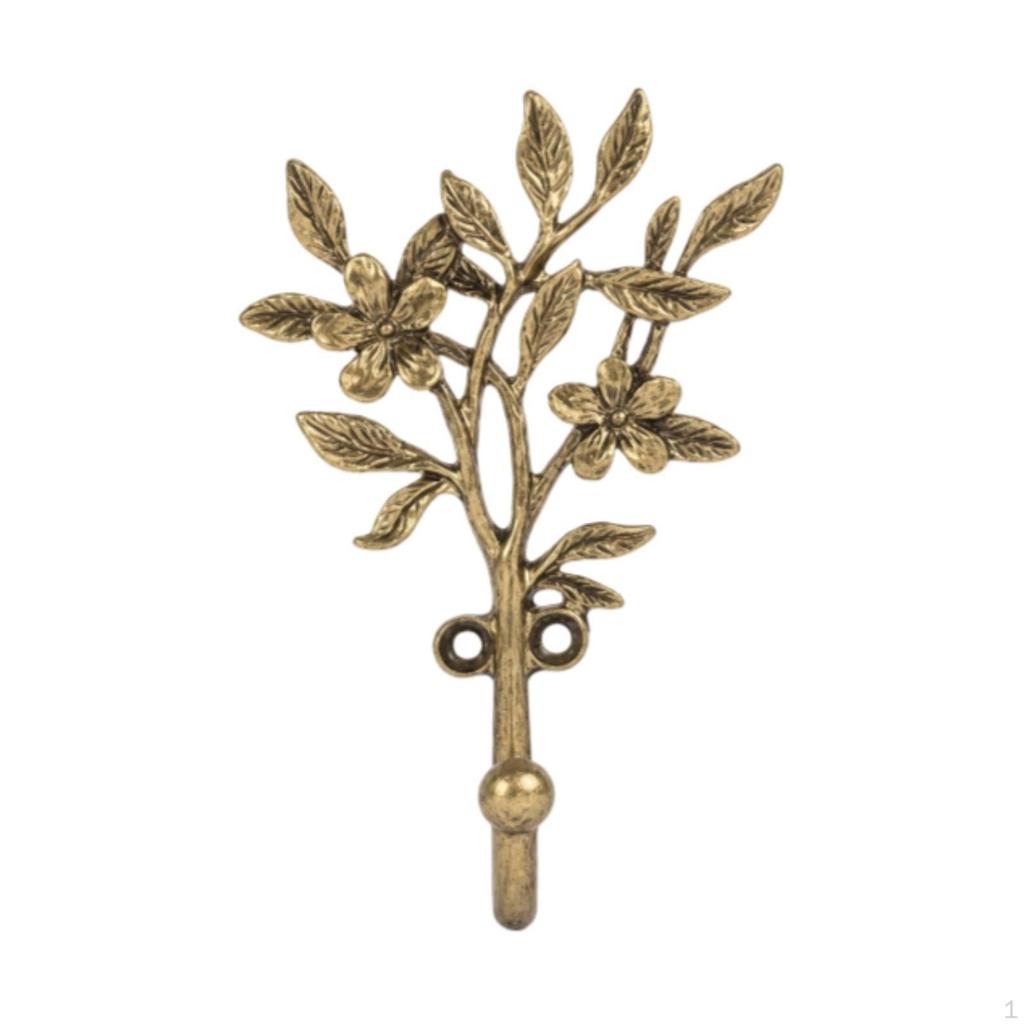 Botanischer Wandhaken Dekorative Gusseisen-Hängevorrichtung für Dekorateur, Hausbesitzer,