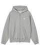 Nouvelle Lumiere Akin Zip-Up Hoodie Gray
