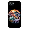Cartoon Dinosaur Wallpaper Phone Case for Xiaomi Redmi Note 12 11 10 A3 Pro 10A 10C 12C Note12 5G Protective Cover