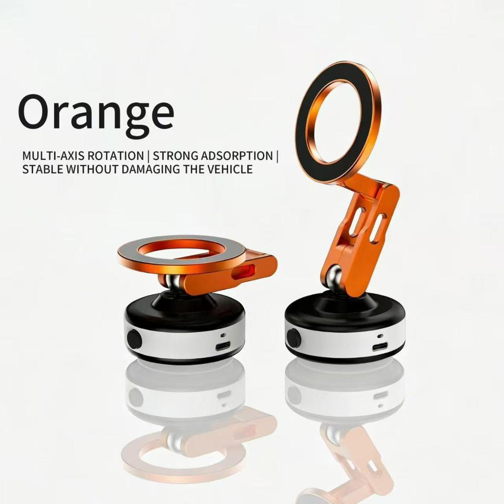 Magnetic Car Phone Holder with Vacuum Suction Cup Mount