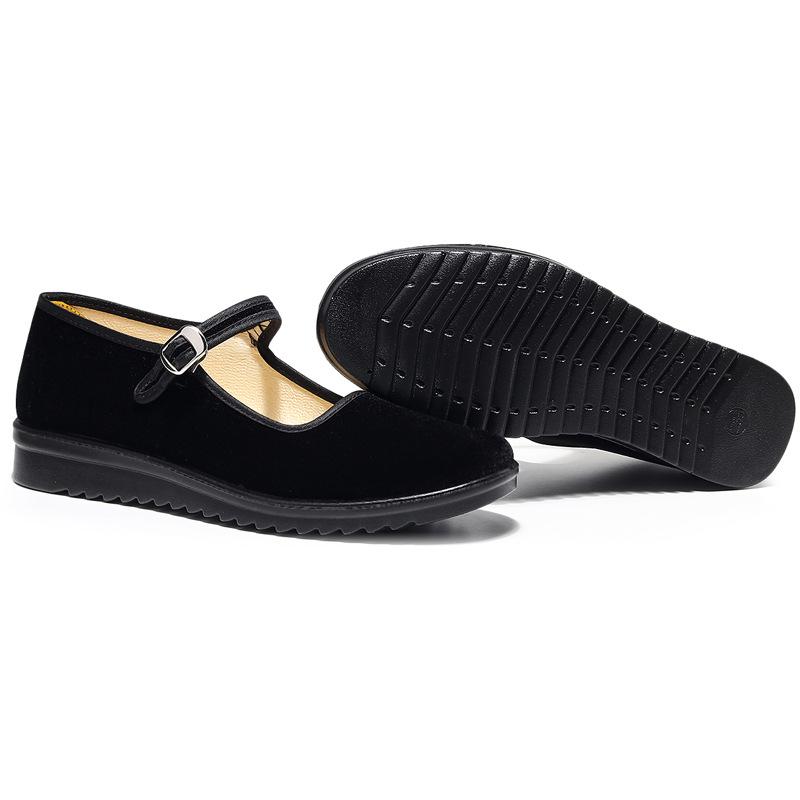 Women s Black Old Beijing Cloth Shoes for Work or Dance 40 чёрный