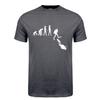 Diving Evolution T Shirt Men Cotton Funny Diver T-shirt Man Clothing High Street Camiseta Basic Tops Fitness T Shirt Streetwear