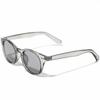 [FashionBerry] C Gray X L Smoke Sunglasses, Fashion Glasses, Men's & Women's, BostonWellington Style, 99% UV Protection, Lightweight, Thick Frame,