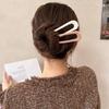 New U-Shaped Hair Fork New Hair Accessory Resin Hair Sticks Creative Design Hair Styling Tools Women Gifts