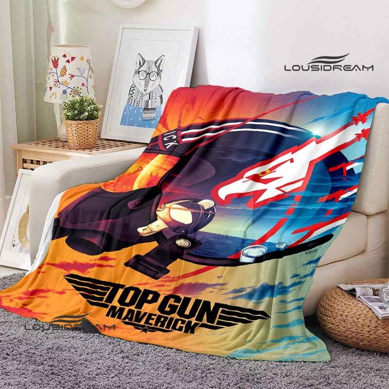 Classic Movie Top Gun Blanket Children's warm and beautiful blanket soft and comfortable blanket birthday gift