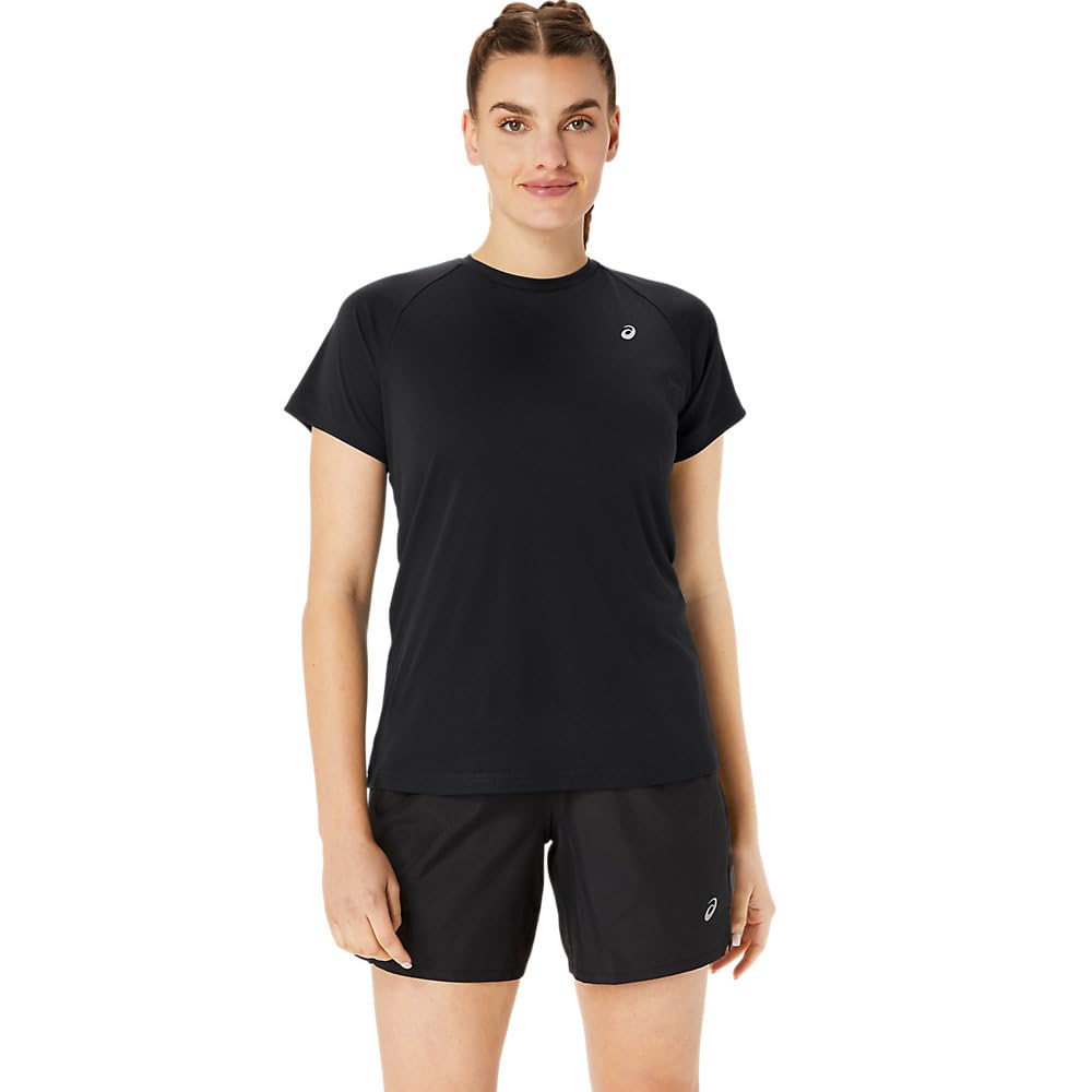 

Official Store Exclusive Running Apparel Running Short Sleeve Top XL PERFORMANCE BLACK [Asics] Women s