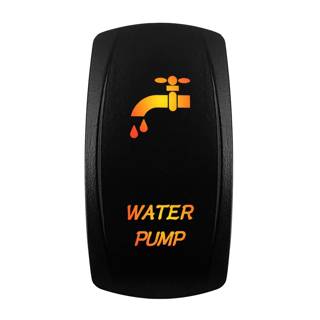 Comutator Basculant cu LED Portocaliu/Chihlimbar Bară Luminoasă LED Lumini Spot 5P/7Pini Pornit Oprit Pornit Pentru Mașină Barcă Camion PV Stil ARB Piese Auto Camper Comutatoare Baterie5
