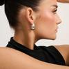 Glossy Water Drop Earrings: S925 Silver Needle, Trendy Light Luxury, High-End Summer Style Studs.